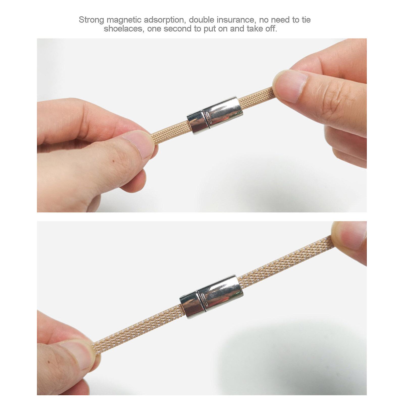 Metal Magnetism No Tie Shoelace Buckle - Easy On/off, Stable And Firm ... - Firm And Reliable Shoelace Solution