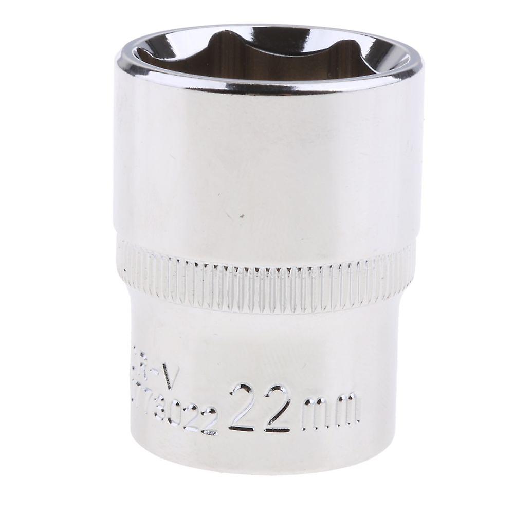 1/2"" Hex Socket Shallow Socket Wrench Automotive Mechanic Tool 22mm