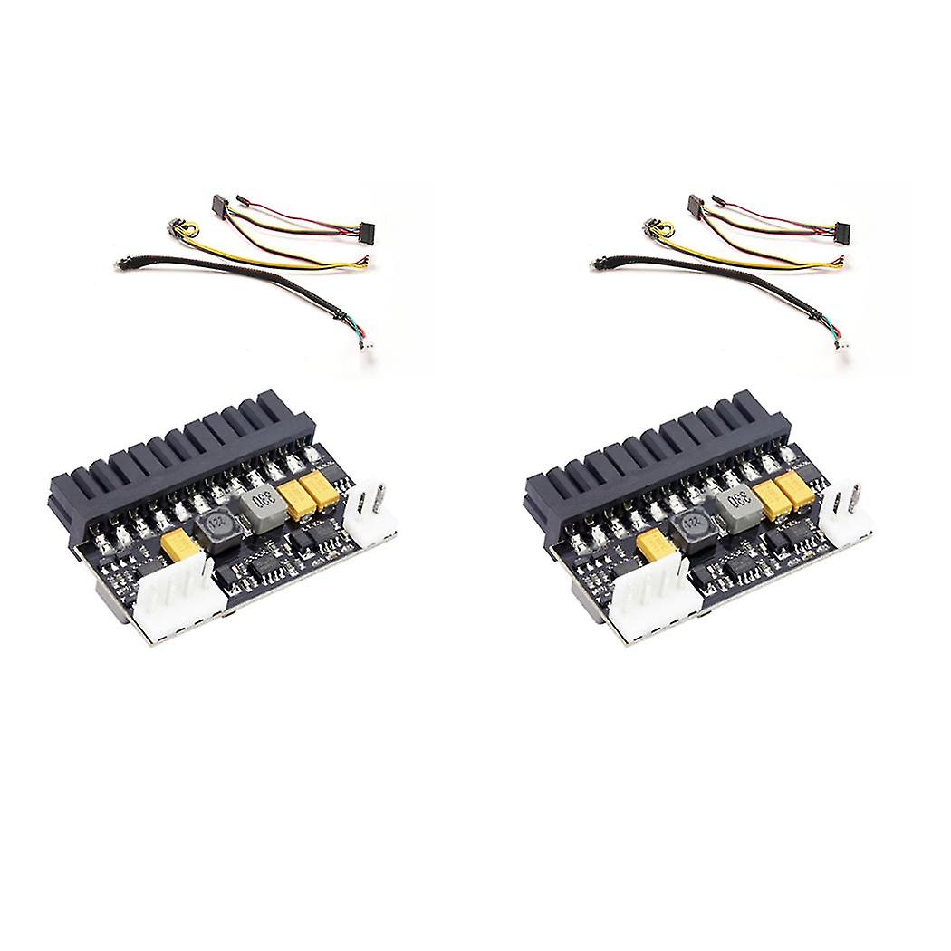 2x 150w 24pin 12v Dc Input 150p Output Realan Mini Itx Pico Psu Dc Atx Pc Switch Dc-dc Atx Power Su