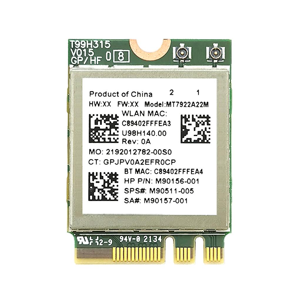 MT7922 WiFi6E Wifi draadloze netwerkadapter Bluetooth-compatibel5.2 2.4/5/6G