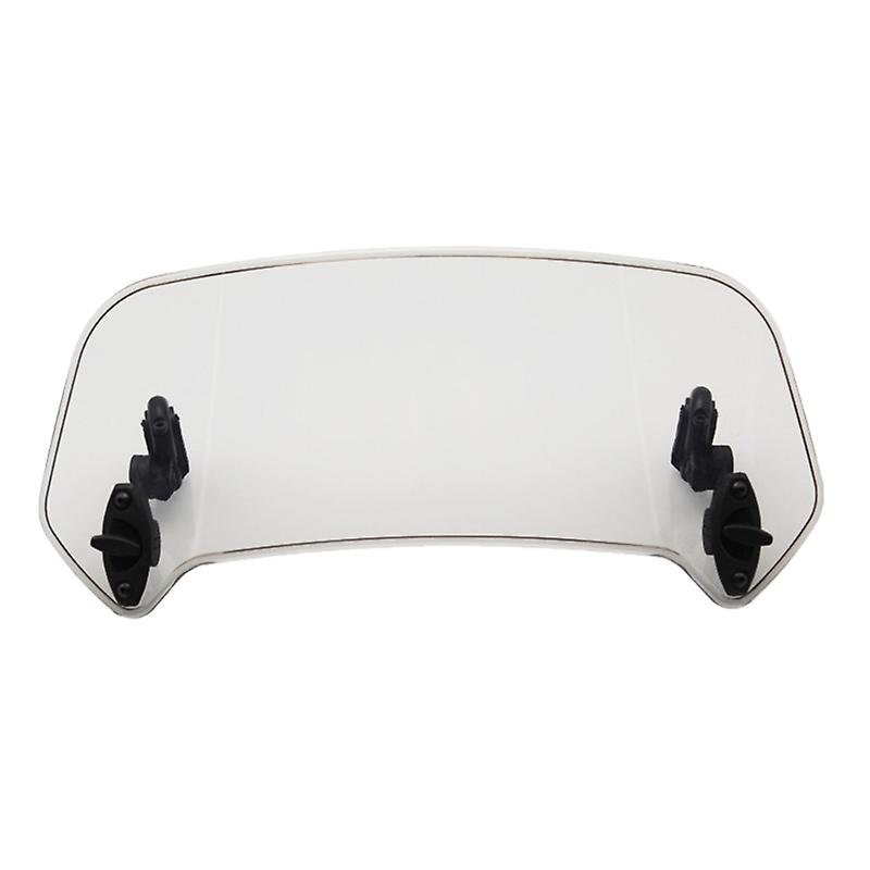 Motorcycle Risen Clip On Windscreen Windshield Extension Spoiler Air Deflector