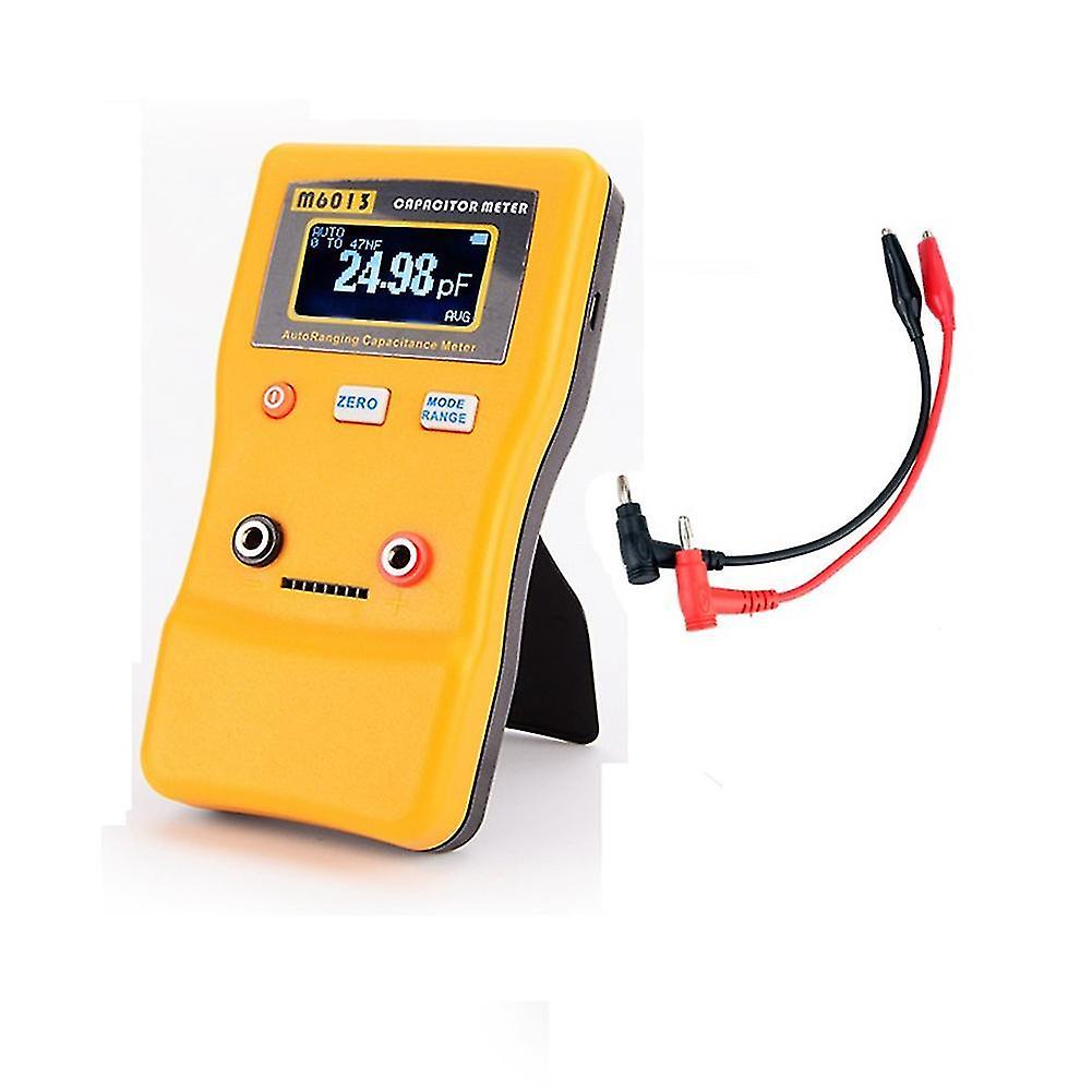 M6013 Esr Digital Capacitance Meter Ohm Meter Professional Measuring Capacitance Resistance Capacito