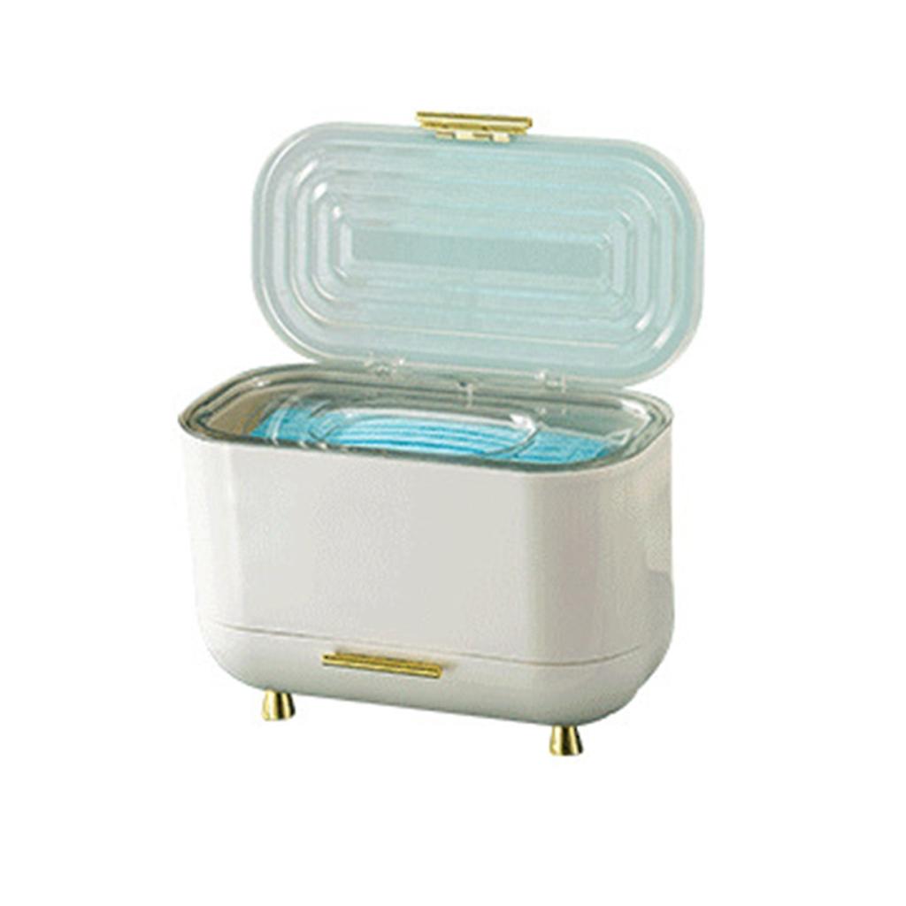 Dust Proof Mask Storage Box Wet Tissue Box Wipes Dispenser Holder With Lid