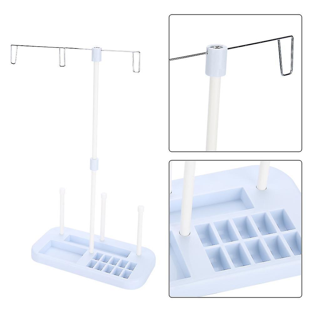 Adjustable 3 Cone Embroidery Thread Spool Holder Stand for Sewing Machine