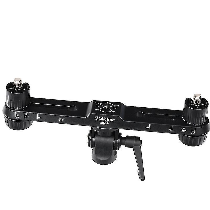 Alctron Ms02 Stereo Recording Microphone Bar Clear Scale Multiple Recording Way With Angle And Height Adjustable Function