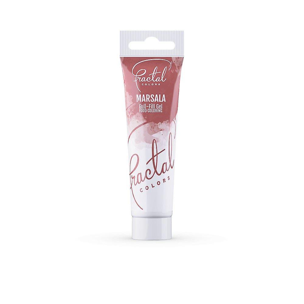 Fractal Colors Full-fill Gel Colouring 30g - Marsala
