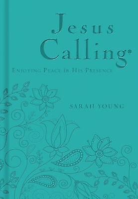 Jesus Calling Teal Leathersoft with Scripture References