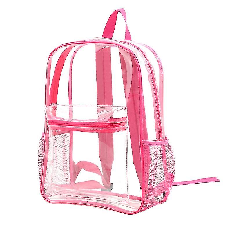 Waterproof transparent backpack, PVC large-capacity storage bag student schoolbag high quality