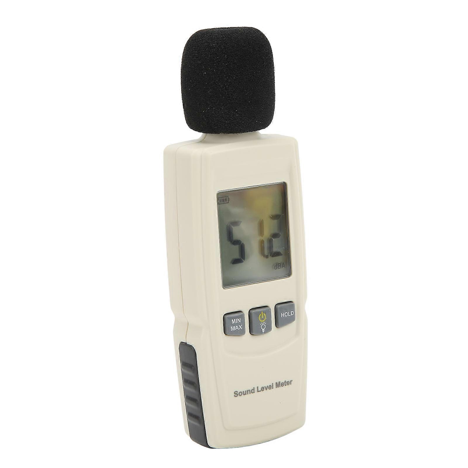Decibel Meter Upgraded High Accuracy ABS Sound Level Meter Noise Detecto Portable SPL Instrument