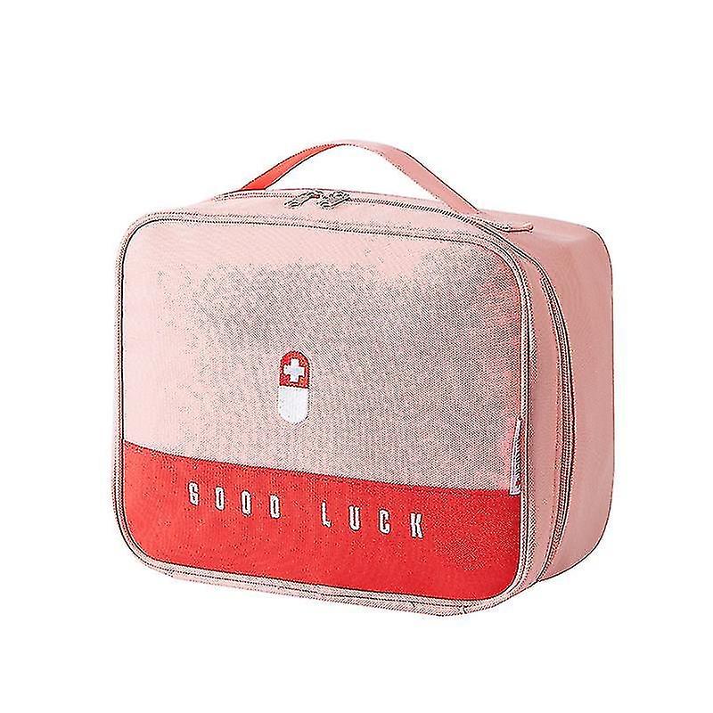 Portable Storage Bag Multifunctional First Aid Kit Hiking Grey