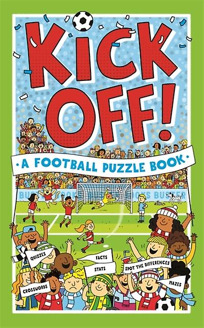 Kick Off A Football Puzzle Book by Julian Mosedale Paperback