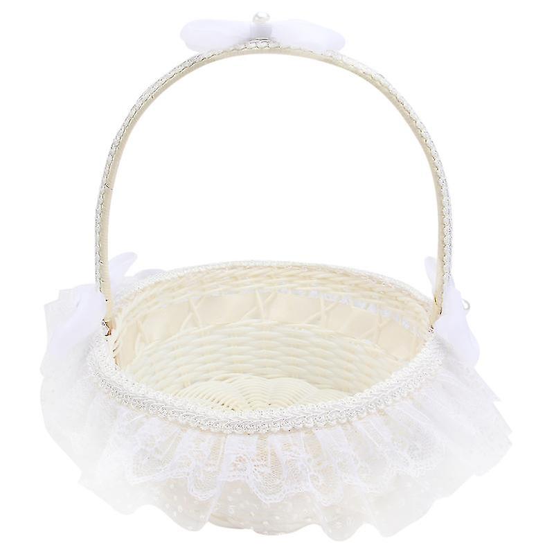 The New 1pcs Wedding Flower Basket