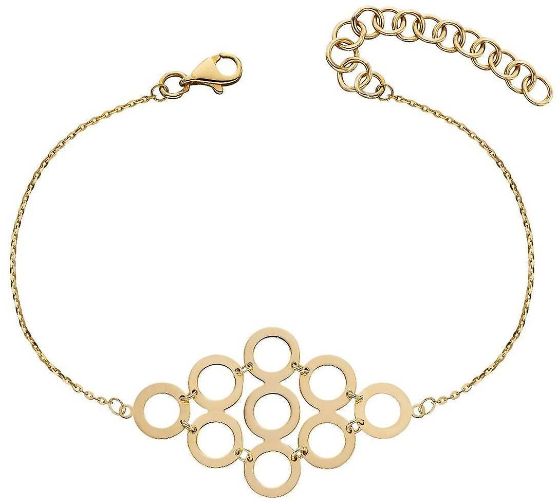 Elements Gold Multi Circle Bracelet - Gold
