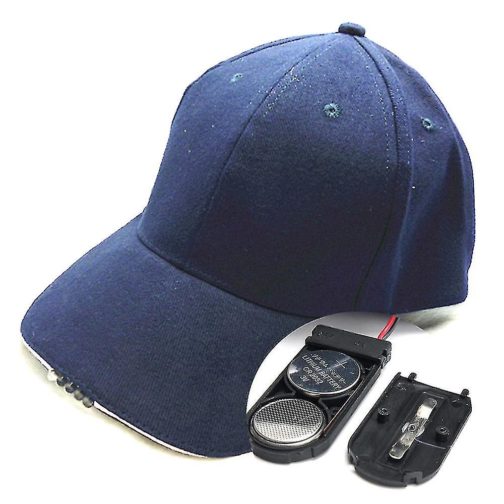 Camo Καπέλο Μπέιζμπολ Με Προβολέα Φωτεινό Led Φώτα Unisex Άνδρες Φακός Hat-hy