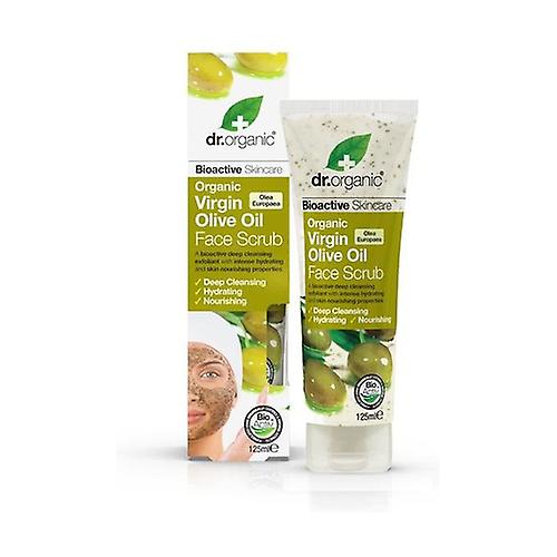 Organic Olive Face Scrub, 125 ml - scrub viso 125 ml of cream