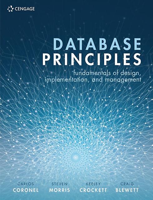Database Principles by Craig University of KwaZuluNatal Blewett Paperback