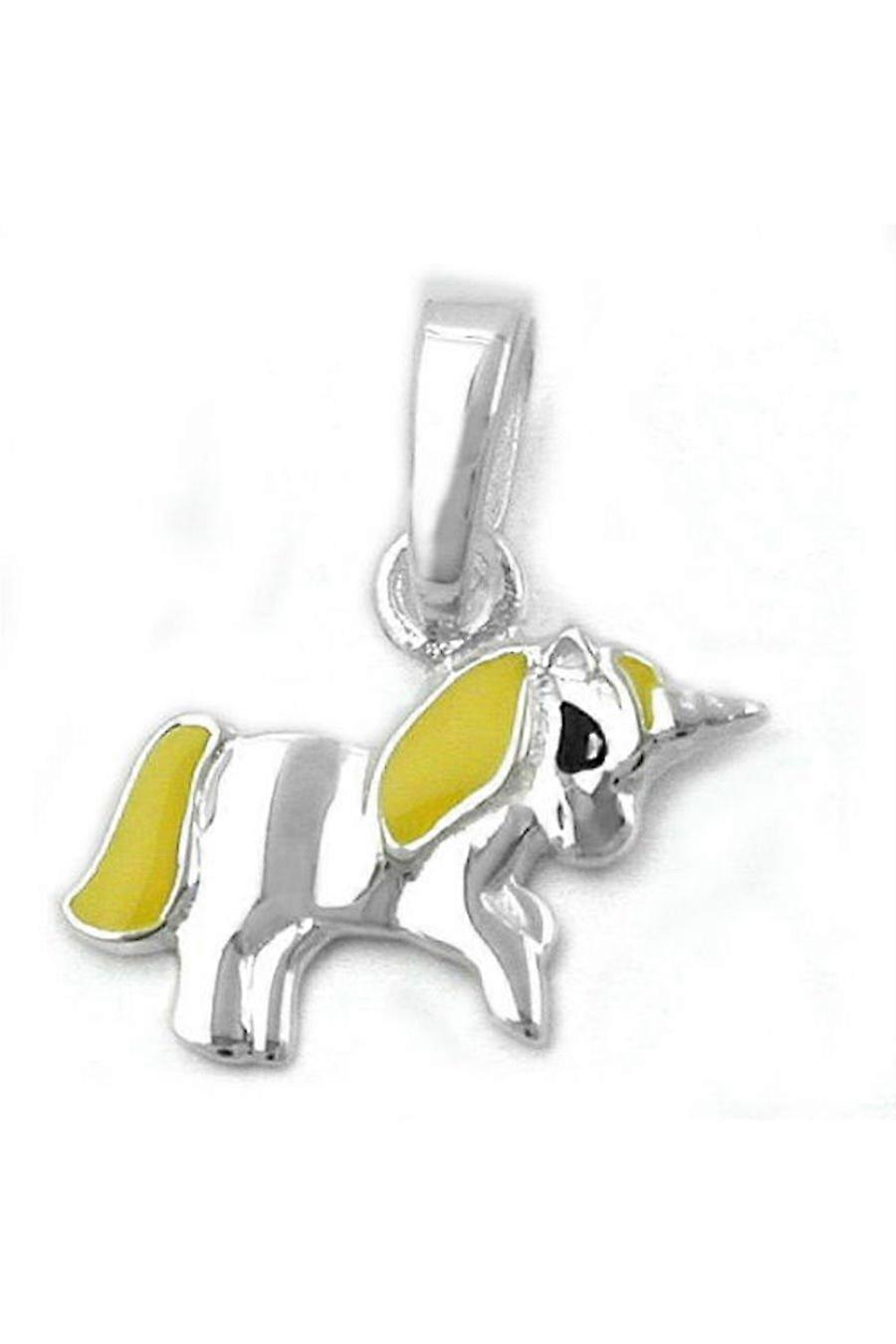 Pendant Unicorn Yellow Silver 925 - Gl90628