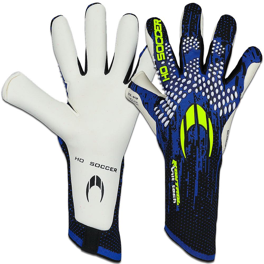 HO Soccer Kontrol Knit Tech Aqua Goalkeeper Gloves