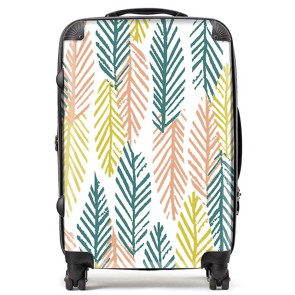 Scandinavian Style Foliage Suitcase