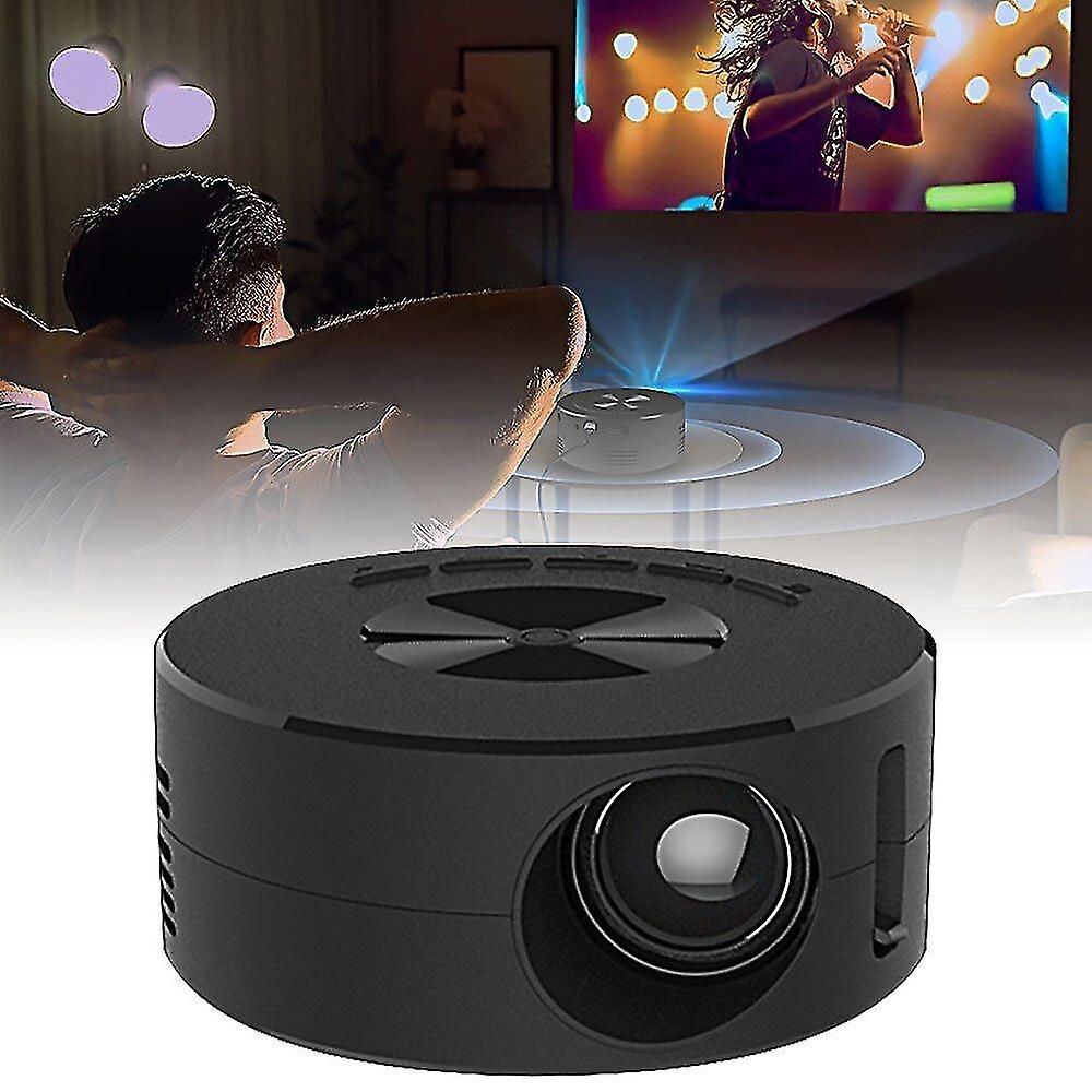 Yt200 mini LCD projector supports portable multimedia home video playback