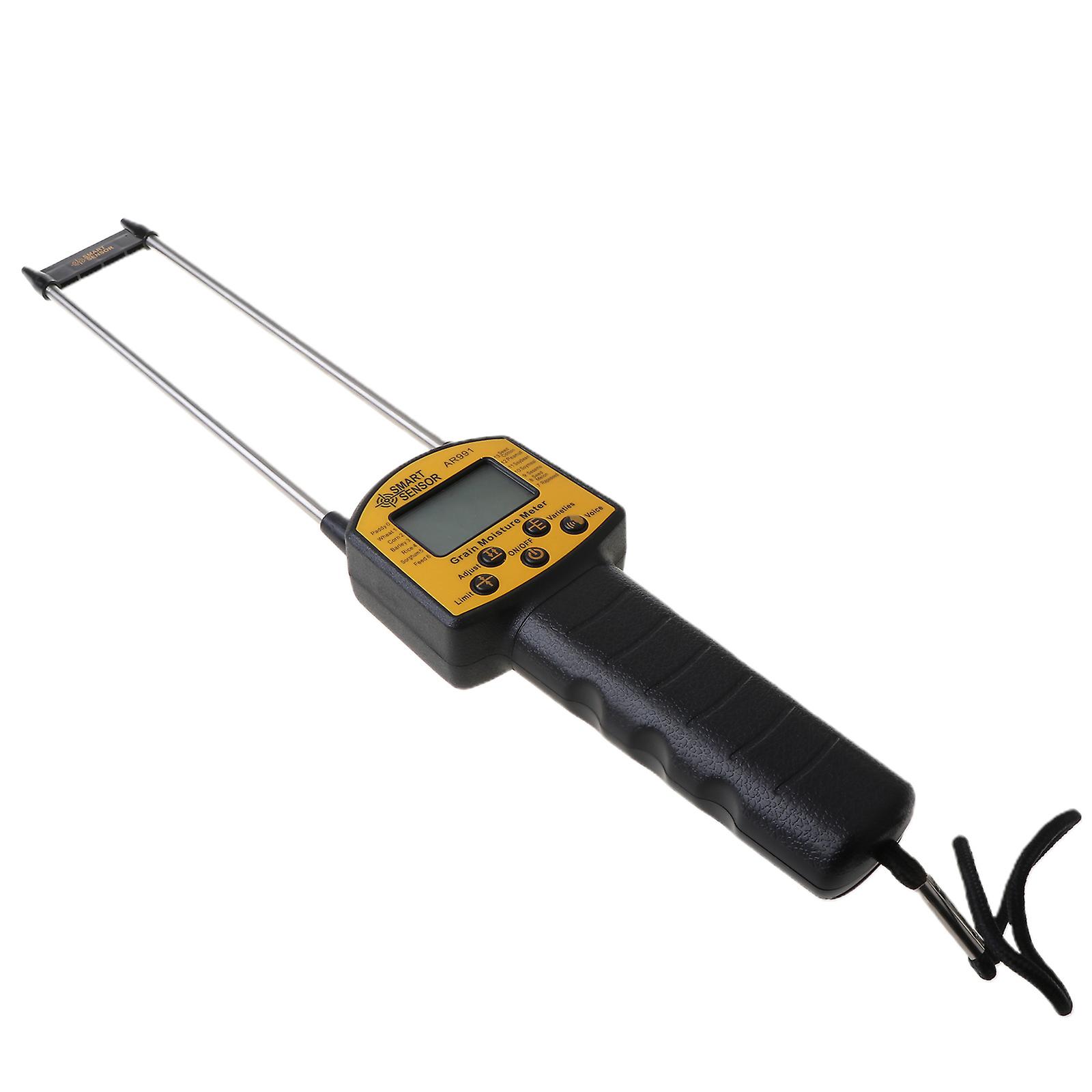Digital Multifunctional LCD Grain Moisture Meter Water Content Analyzer for Smar