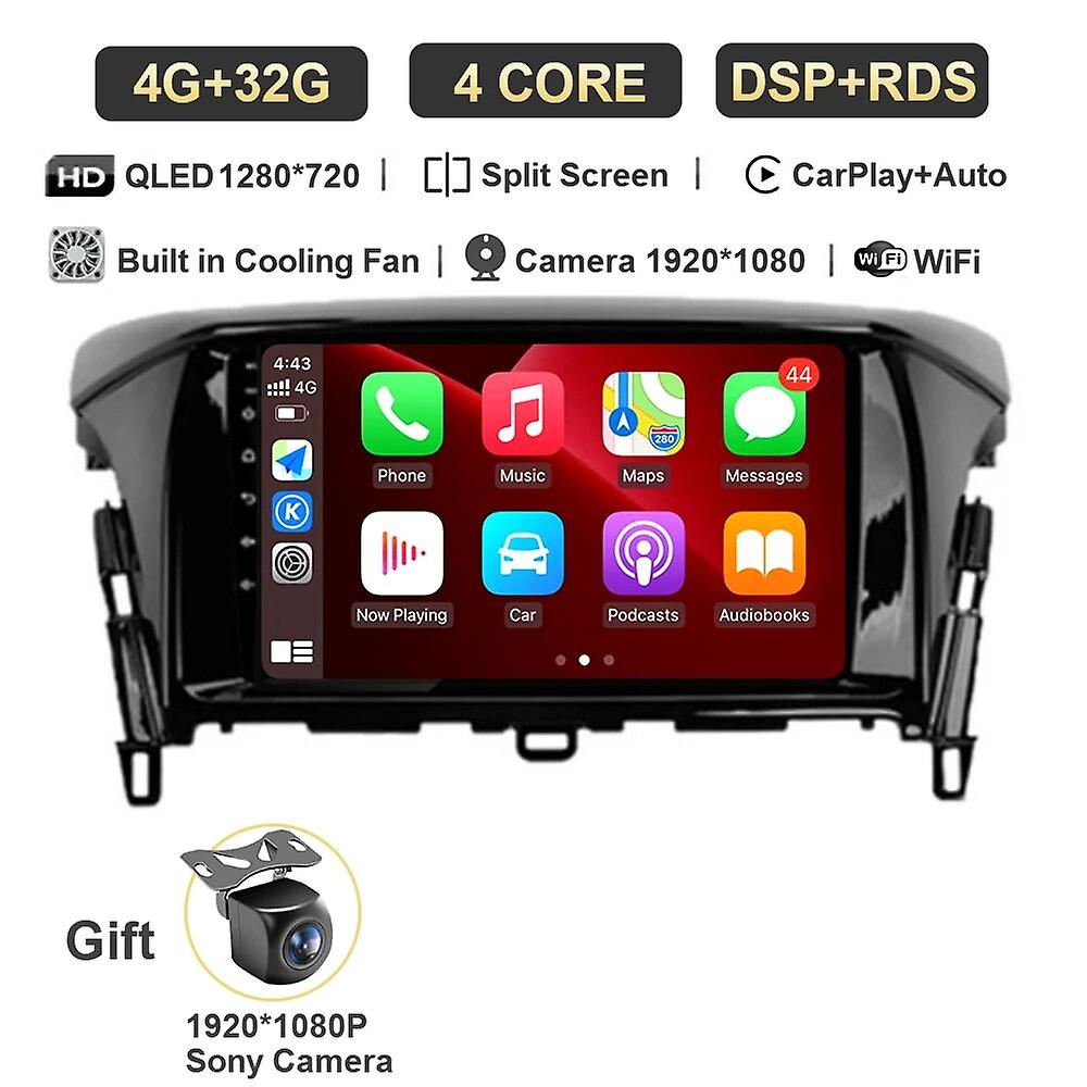 Android 13 For Mitsubishi Eclipse Cross 2018 2019+ Car Radio Stereo Ips 9 Inch Screen Multimedia Video Player Navigation Gps 4g