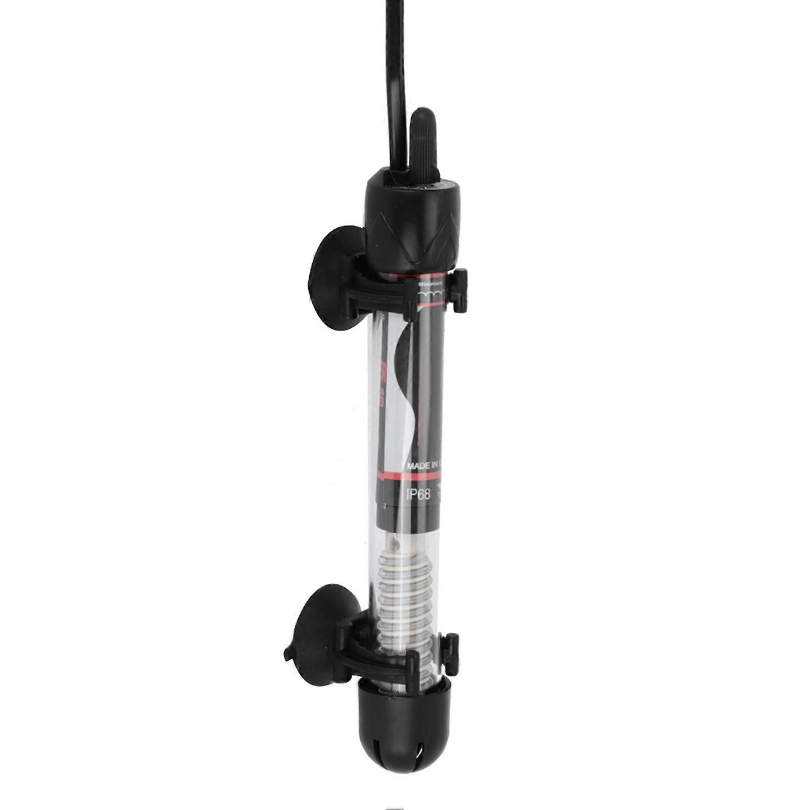 HX-906 Mini Aquarium Heater Rod, Adjustable Submersible Water Heater (200W)