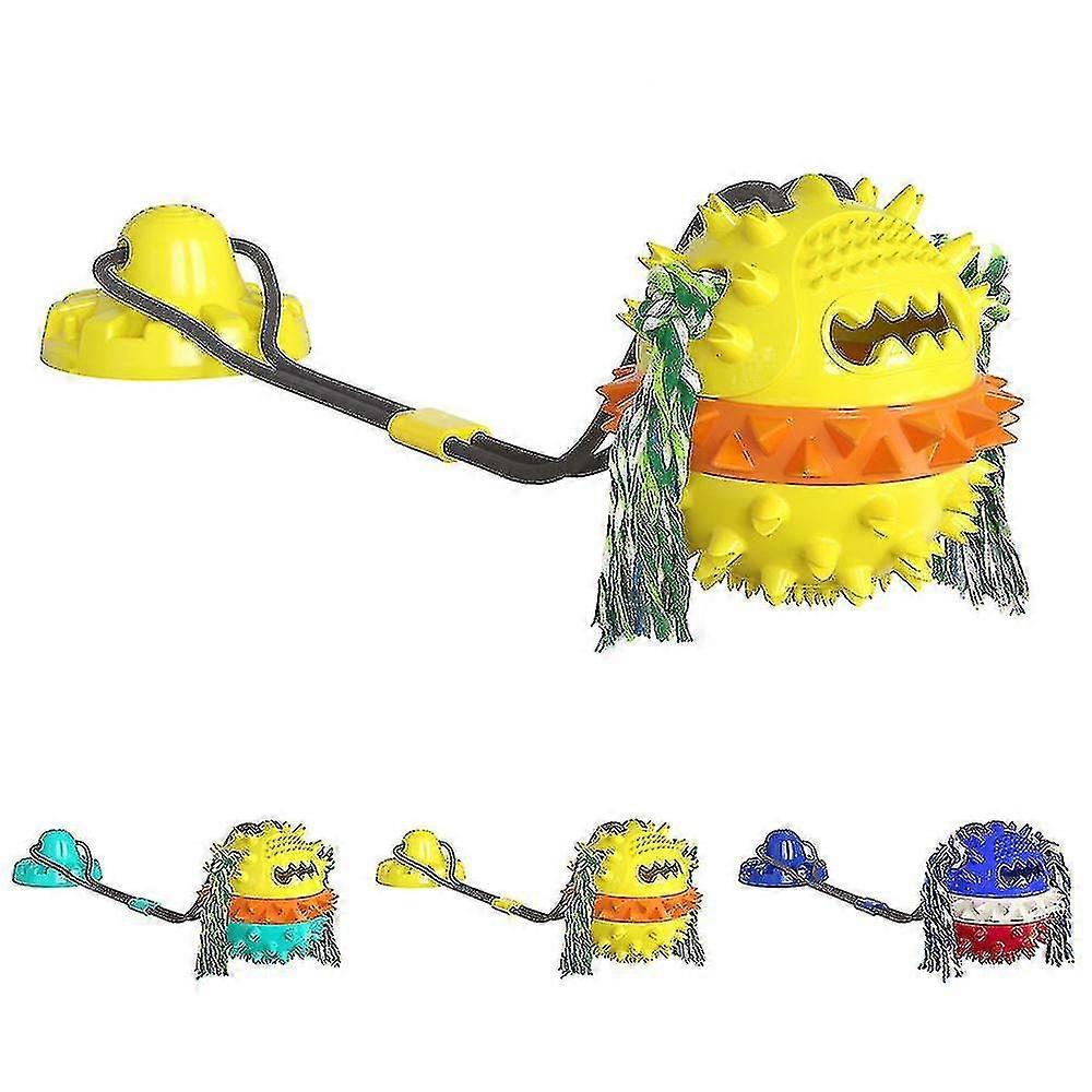Dog Indestructible Chew Interactive Toys With Suction Cup Dog Toys For Large Medium Breed Dog