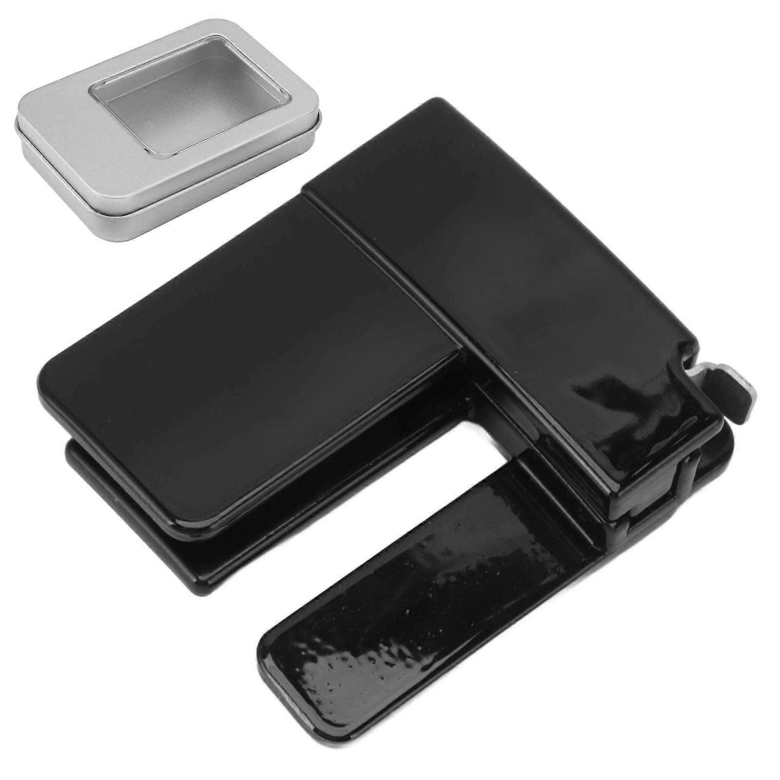 Pants Waist Shrink Clip Buckle Durable Multi Function Belt Clip Buckle For Daily Life Black