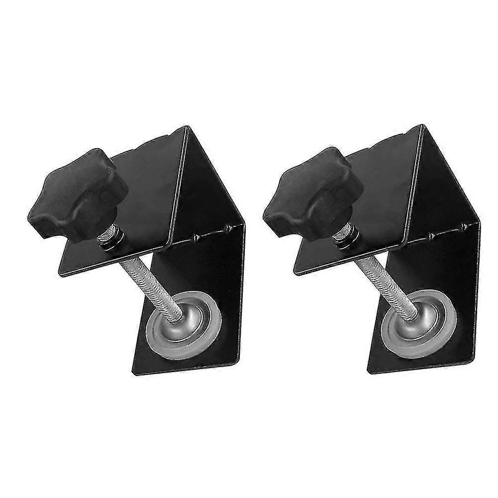 2pcs Steel Jig Cabinet Tool Easy Fast Carpenter Drawer Front Installation