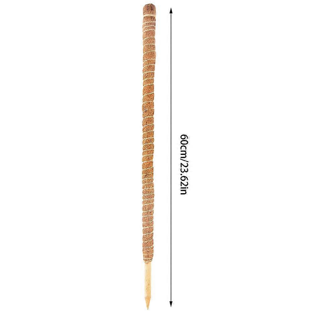 Bendable Coco Coir Creative Multi Use Plant Extension Support Stick Easy Use Climbing Pole Moss For Gardening Plant Support Sick