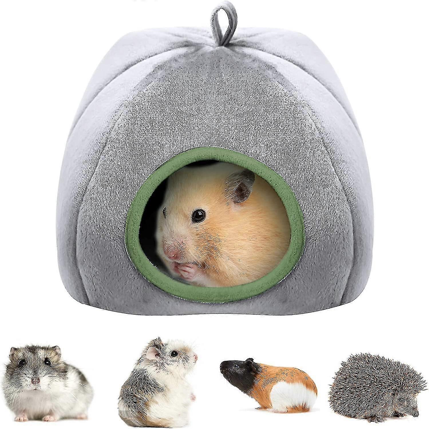 The Warm Pet Bed (grå) av Hamster Split-katter og kaniner
