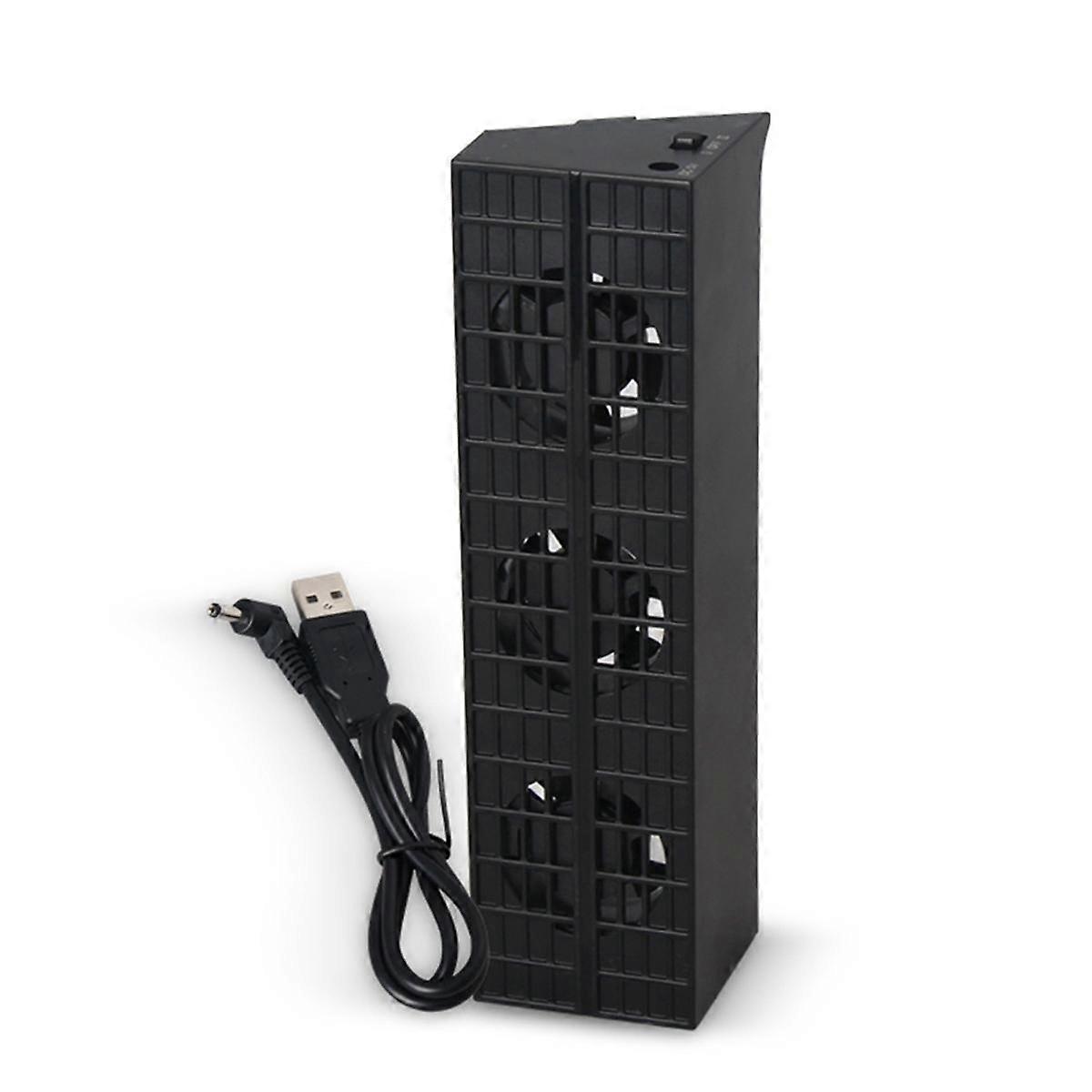 Cooling Fans USB External Host Cooler Temperature Controlled Fan for Slim Gaming Console