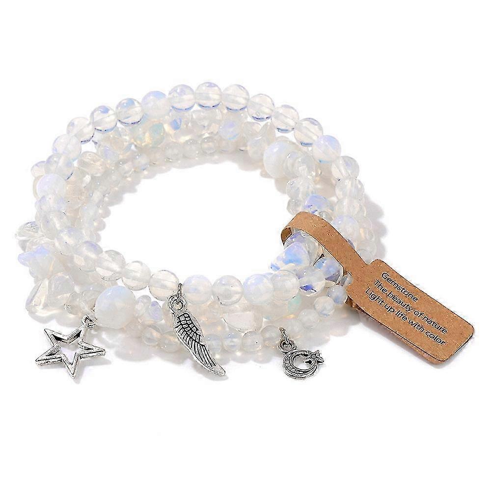 Bracelet - Eggwhite Quartz - Gentle Glow