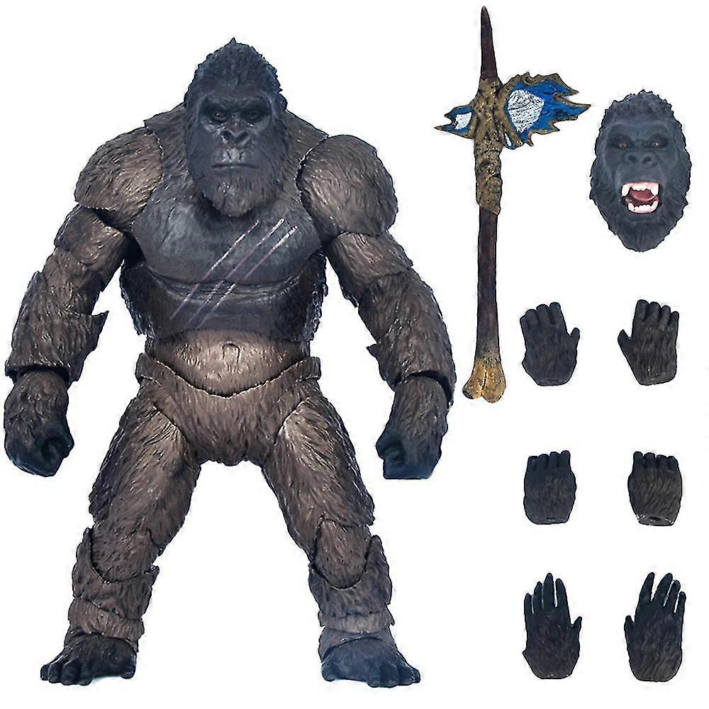 Godzilla vs Kong King Kong Filmmodell Battle Kong Artikuliertes Actionfiguren-Set