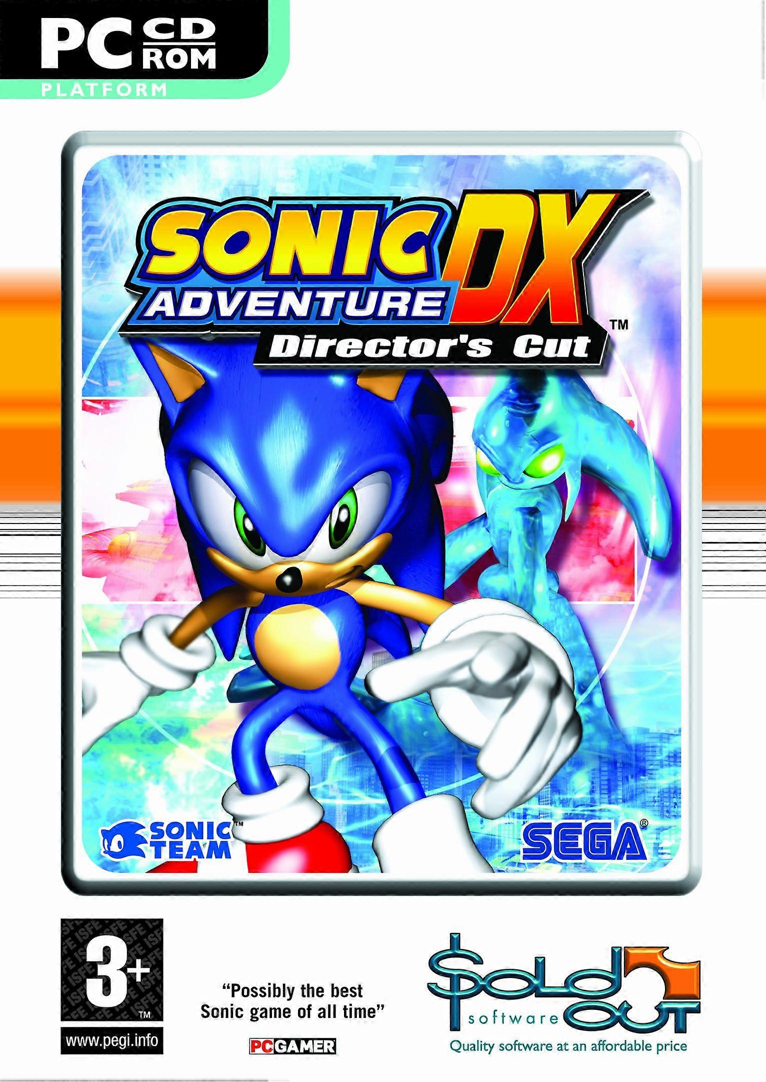 Sonic Adventure DX Directors Cut (PC CD)
