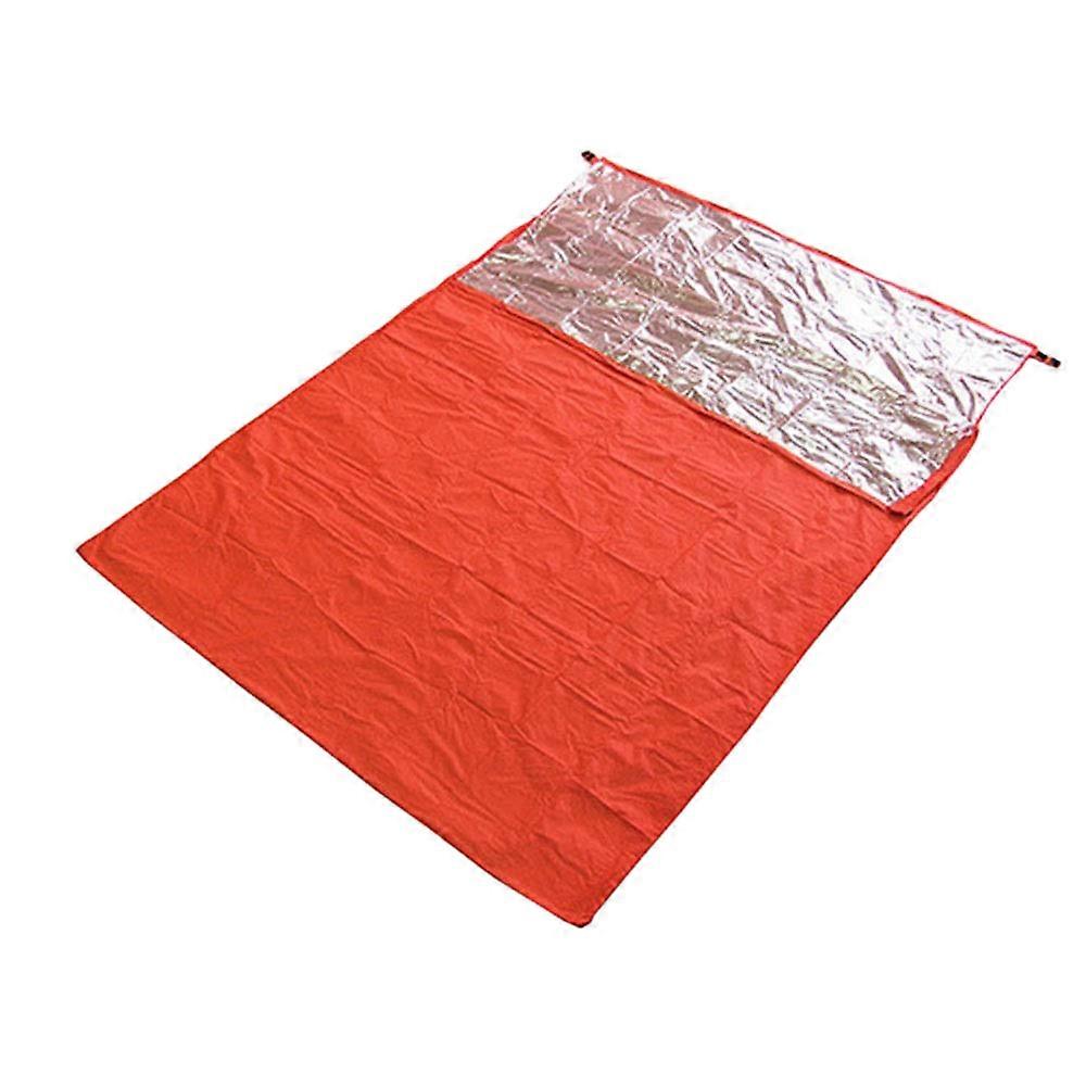 Double Emergency Sleeping Bags Camping Mountaineering Insulation Outdoor Adventure Rescue Blanket f