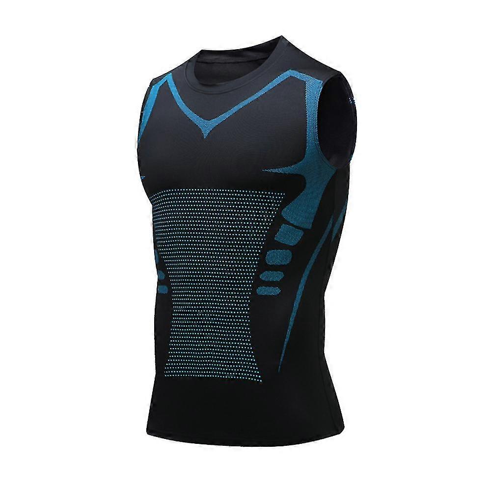 Mens Ionic Shaping Vest, Comfortable And Breathable Sports Tops To Build A