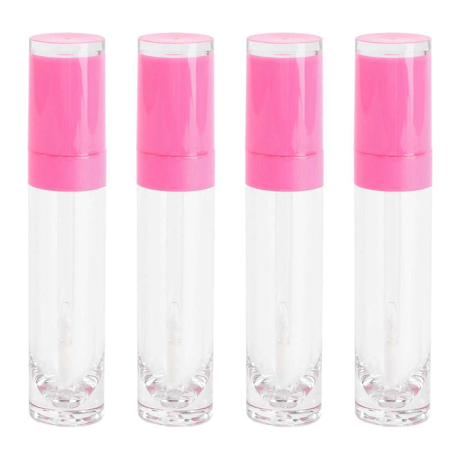 4pcs 8ml Useful Lip Gloss Bottles Empty Lip Gloss Tube Practical Makeup Bottles