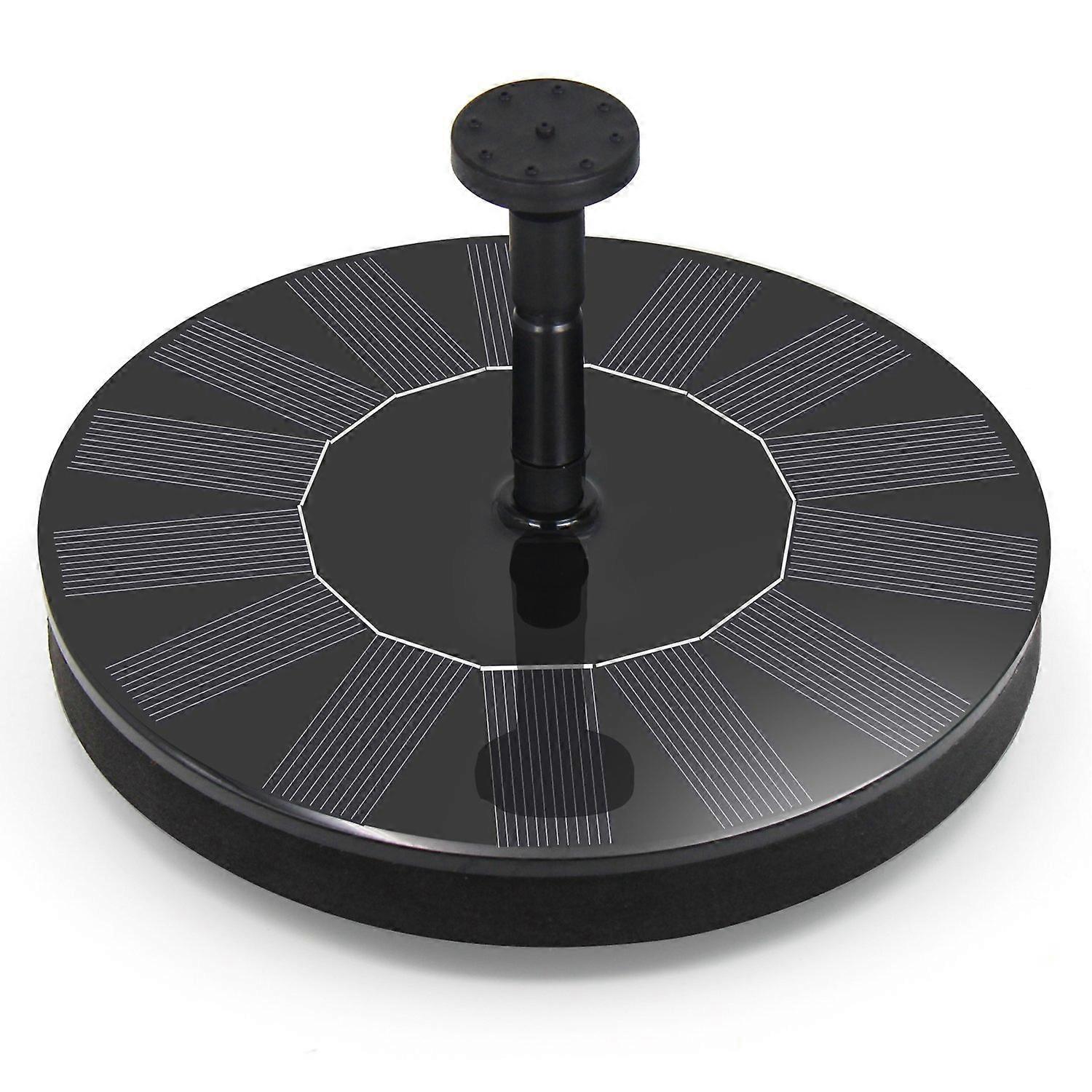 PIAOソーラーウォーターファウンテンポンプ、自立型1.4Wフローティングバードバス屋外ファウンテンポンプガーデンとパティオ、ソーラーパネルキットウォーターポンプ