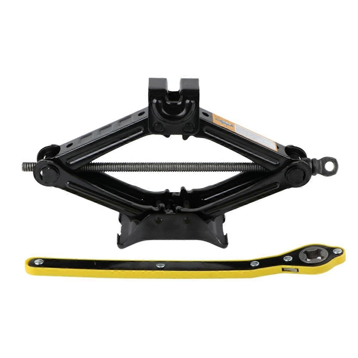 1.5T Jack μηχανικός παντογράφος ανυψωτήρας μανιβέλας Jack w / κλειδί αυτοκινήτου ελαστικών εναλλάκτη ελαστικών ψαλιδιού εργαλείο ανύψωσης στροφάλου PKW/SUV/MPV