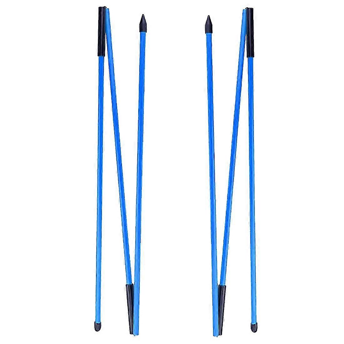 Golf Alignment Sticks, 2er Pack Golf-Trainingshilfe zum Zielen, Putten