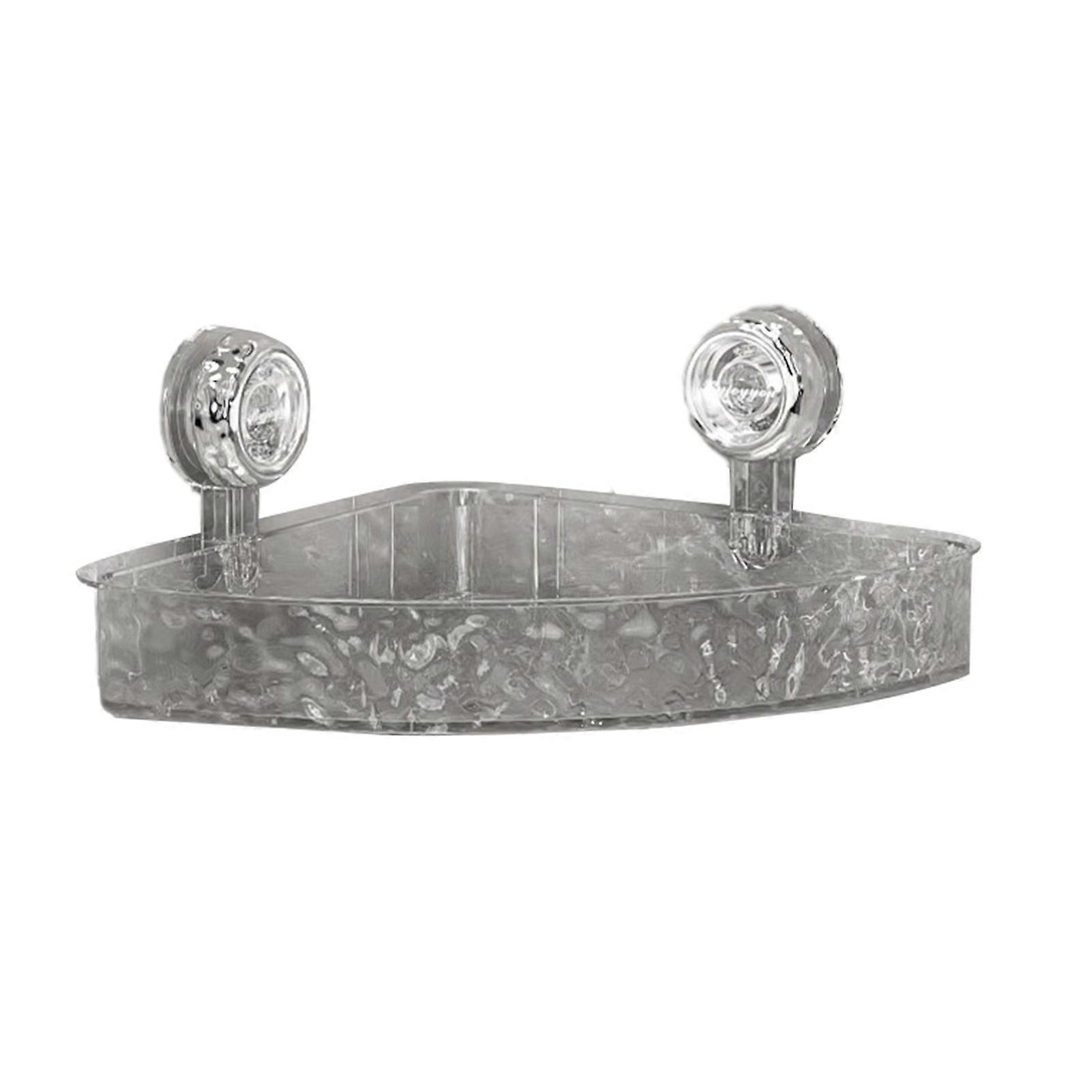 Water Ripple Triangles/Rectangle Storage Rack Punch-Free Durable Storage Rack Bathroom Accessories