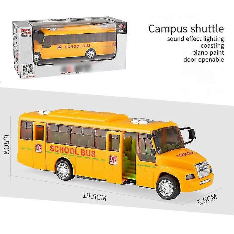 (1 Set) Bus For Bus Bus Toy Car ( Bus C1905 - Openable - Inertia)