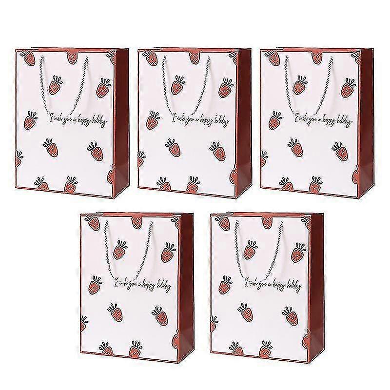 5pcs Paper Packing Gift Bags
