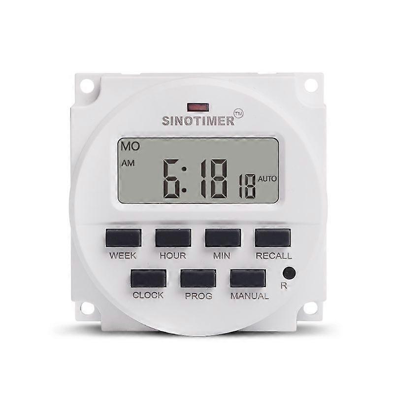 for DC 12V AC LCD 7 Days Programmable Timer Switch Countdown for Time for Time R