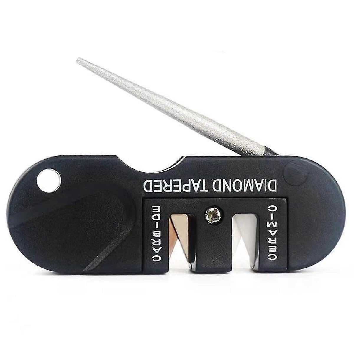 Knife Sharpener, Portable Knife Sharpener Mini Tungsten Tig Sharpener, Foldable Tool Diamond Sharpen