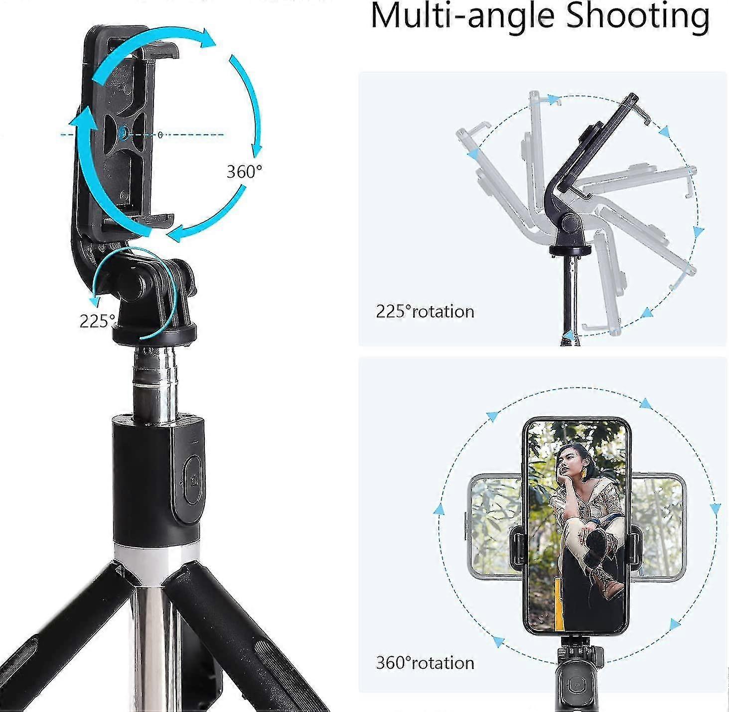 Selfie Stick Tripod ,portable And Flexible Tripod With Wireless Remote