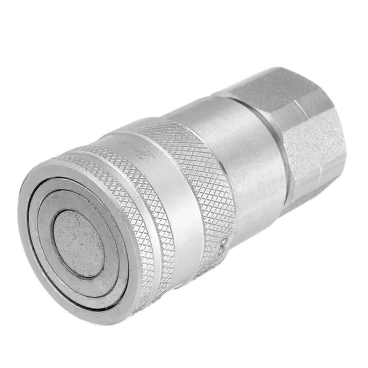 1/2'' Female Male Flat Face Hydraulic Coupling Skid Steer Quick Connect Coupler