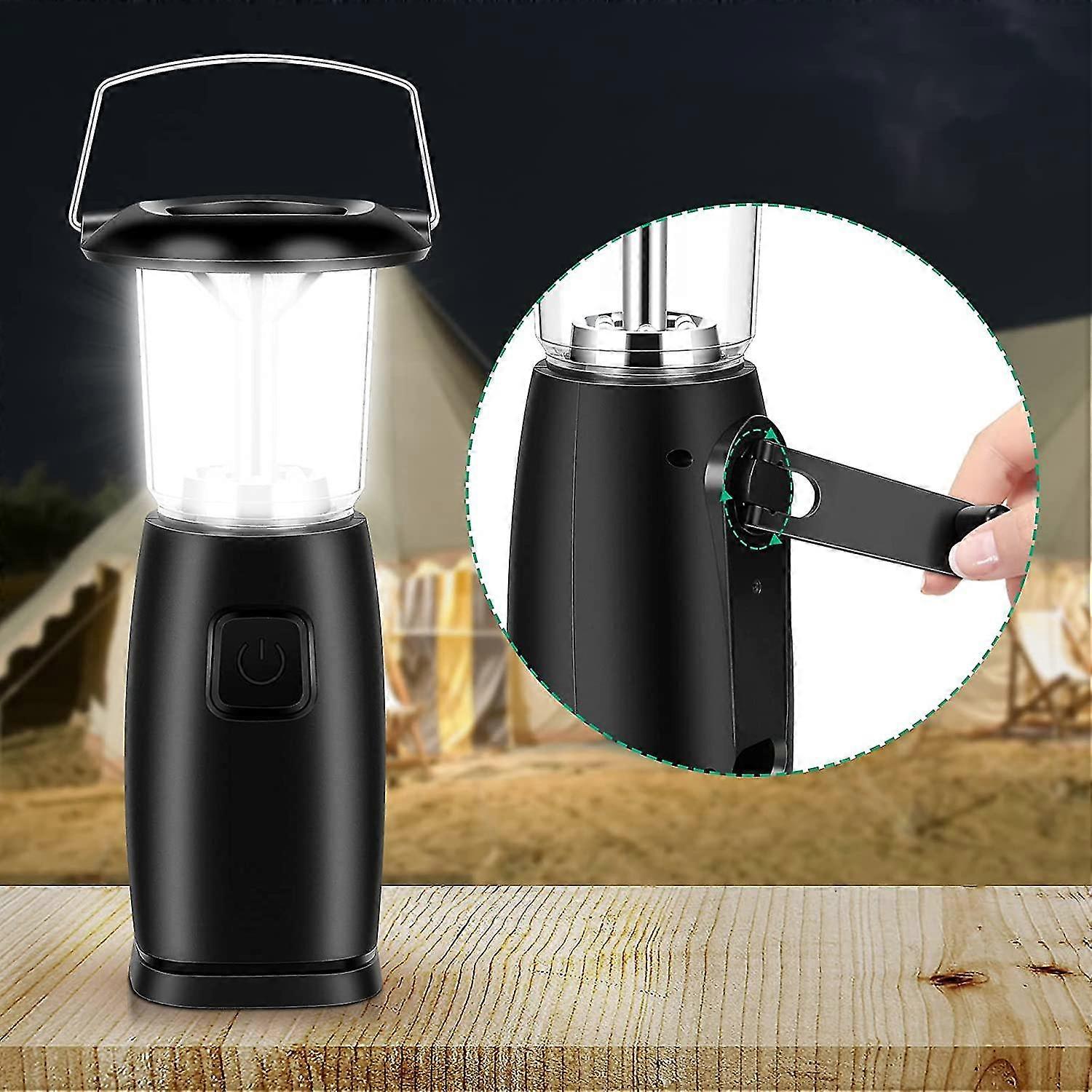 Rechargeable Camping Light Three Charging Modes Led Torch And 6 Beads High Brightness Led Light